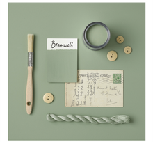 Load image into Gallery viewer, small painted bookcase with pine shelves