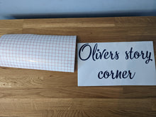 Load image into Gallery viewer, Personalised story corner wall decal - kids bedroom decor