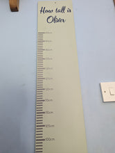 Load image into Gallery viewer, Personalised height wall chart