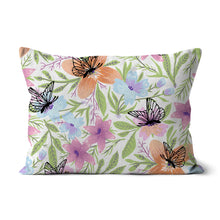 Load image into Gallery viewer, Floral butterfly Cushion