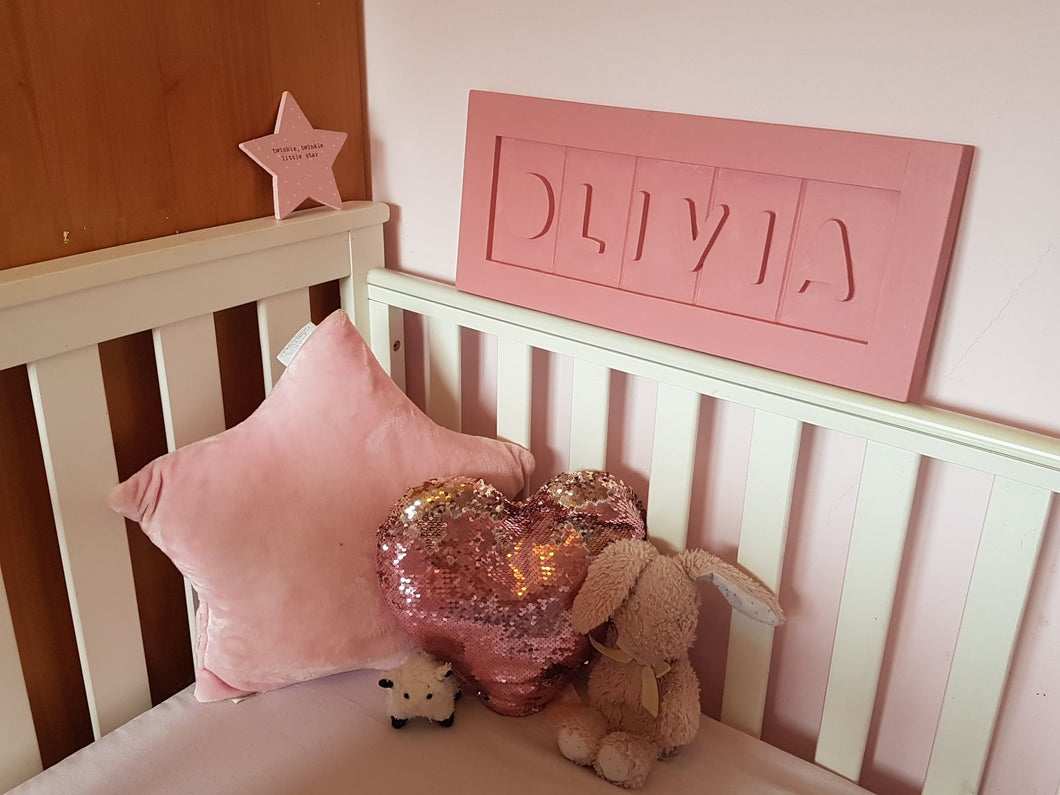personalized name sign - FurniturefromtheOaks