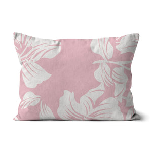 Pastel pink floral Cushion