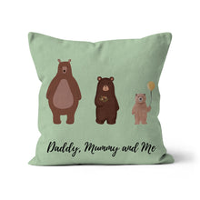 Load image into Gallery viewer, Three bears Cushion
