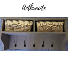 Load image into Gallery viewer, Coat rack with cubby shelves - FurniturefromtheOaks
