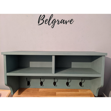 Load image into Gallery viewer, Coat rack with cubby shelves - FurniturefromtheOaks
