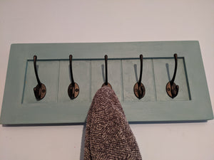 Painted boarded style coat rack - FurniturefromtheOaks