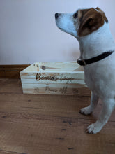 Load image into Gallery viewer, personalized dog toy storage crate - FurniturefromtheOaks
