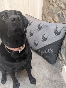 personalized pheasant dog matress
