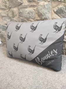 personalized pheasant dog matress