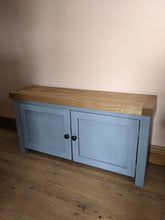 Load image into Gallery viewer, storage bench with doors
