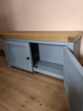 Load image into Gallery viewer, storage bench with doors
