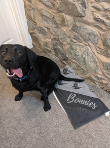 Personalised dog towel