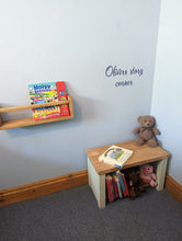 Load image into Gallery viewer, Personalised story corner wall decal - kids bedroom decor

