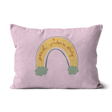 Load image into Gallery viewer, Good vibes pink  Cushion
