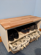 Load image into Gallery viewer, Shoe storage bench - FurniturefromtheOaks
