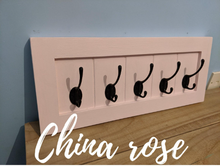 Load image into Gallery viewer, Painted boarded style coat rack - FurniturefromtheOaks

