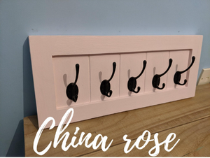 Painted boarded style coat rack - FurniturefromtheOaks