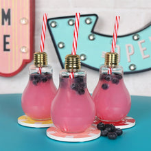 Load image into Gallery viewer, set of 2 retro lightbulb glasses - FurniturefromtheOaks
